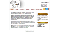 Desktop Screenshot of bridgeportpizzaonline.com